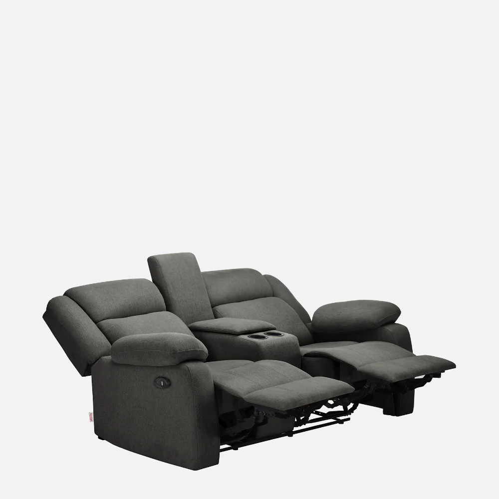 Avalon E Twin Motorized Graphite Grey Recliner - Image 8