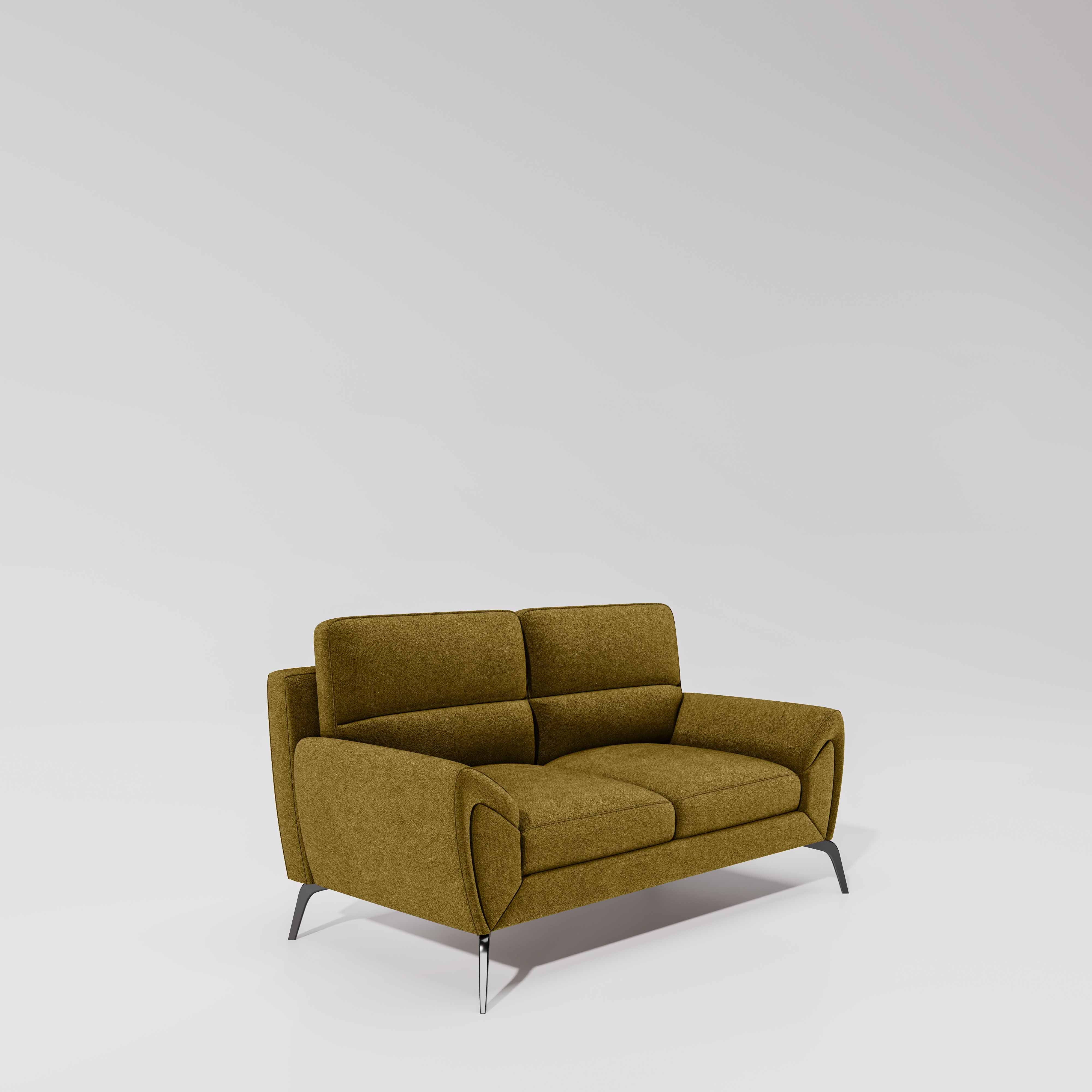 Octave 2 Seater Water & Stain Repellent Fabric - Honey - Image 3