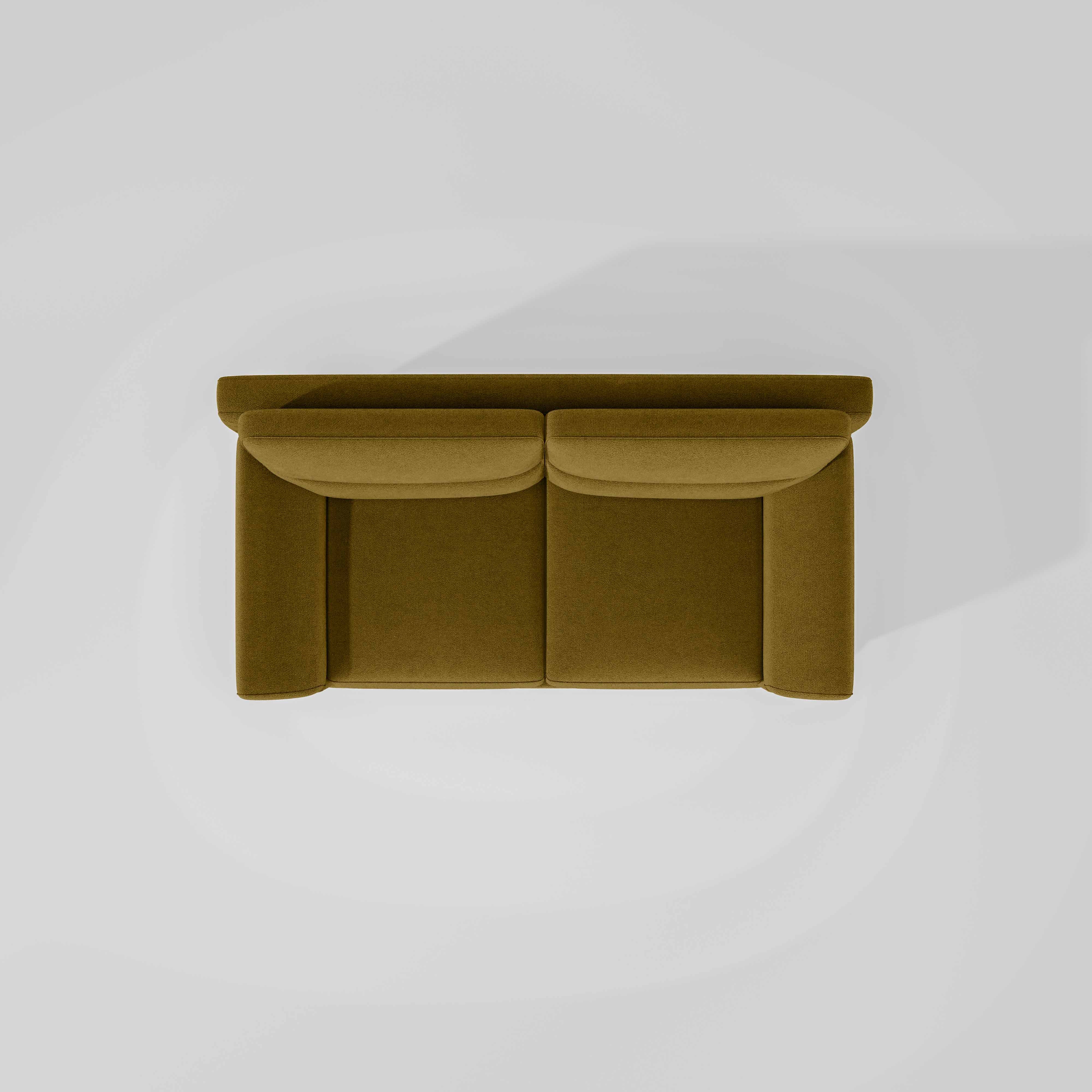 Octave 2 Seater Water & Stain Repellent Fabric - Honey - Image 6