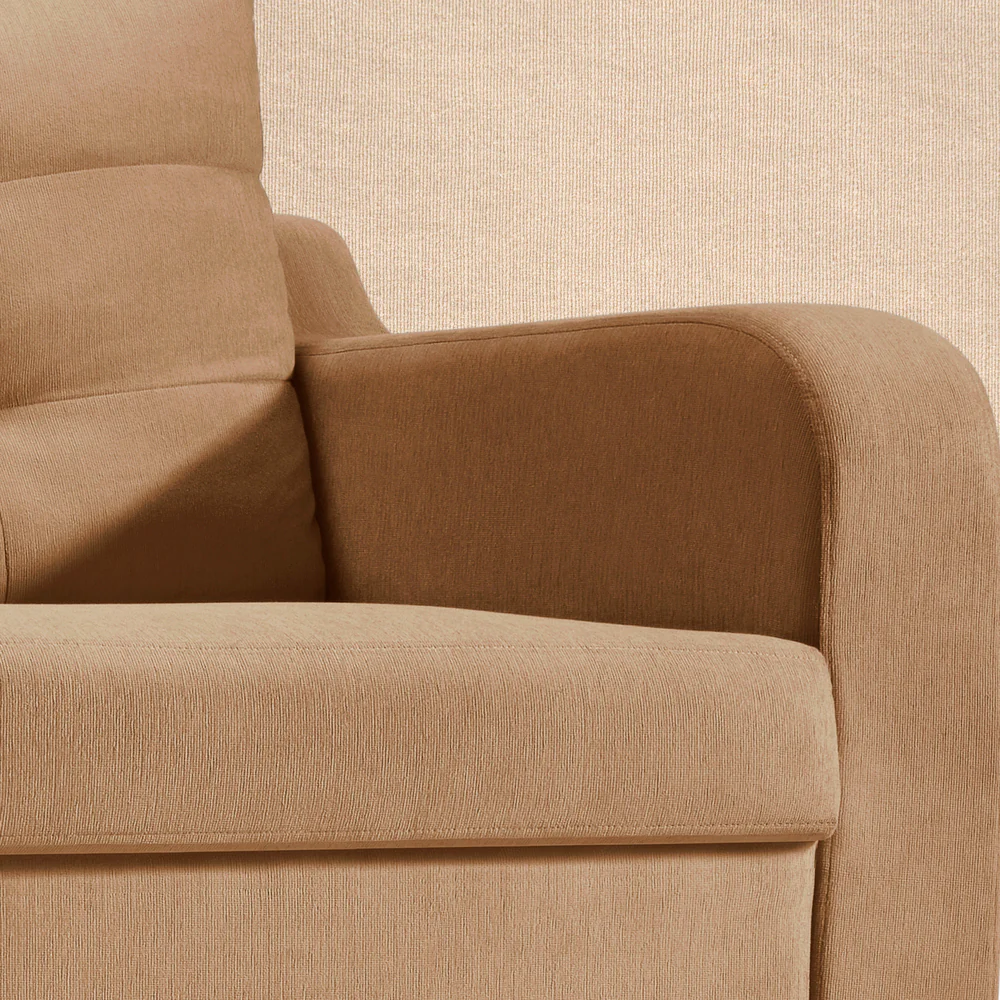 Ease Plus Beige Fabric 1 seater sofa - Image 5