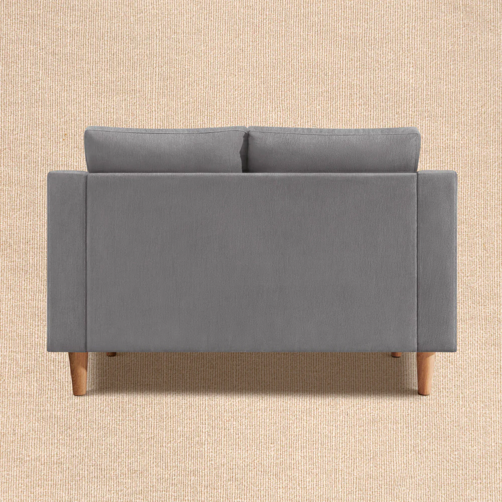 Ease Plus Grey Fabric 2 seater sofa - Image 7