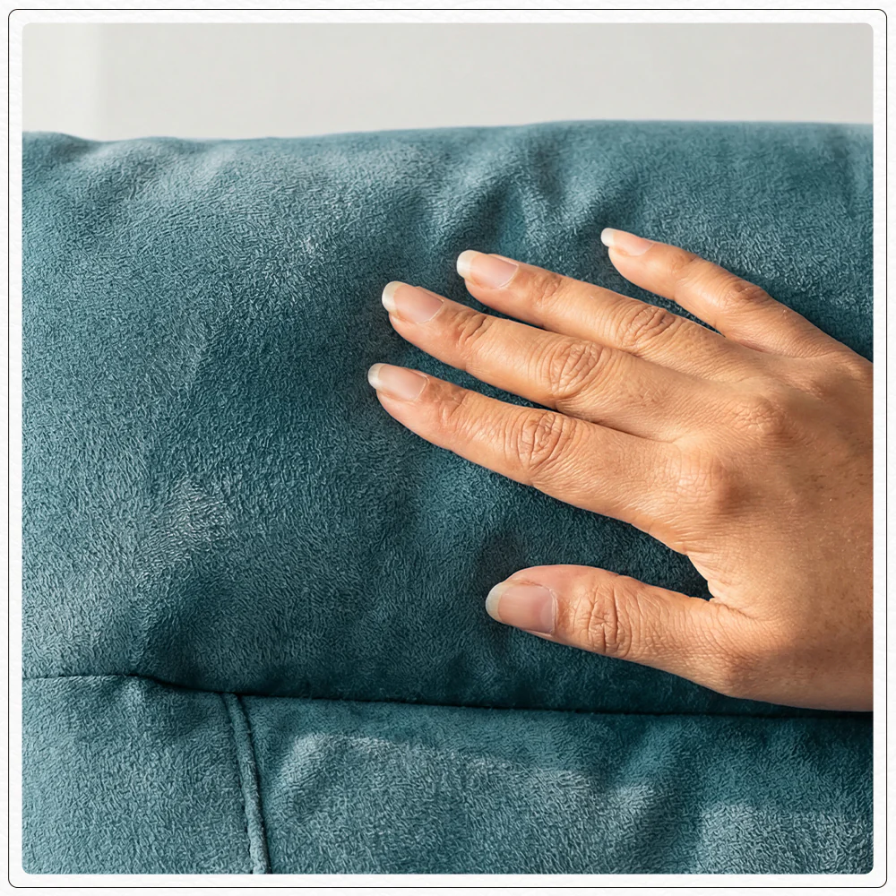 Verve mov.E Blue Fabric 1 Seater Sofa - Image 6