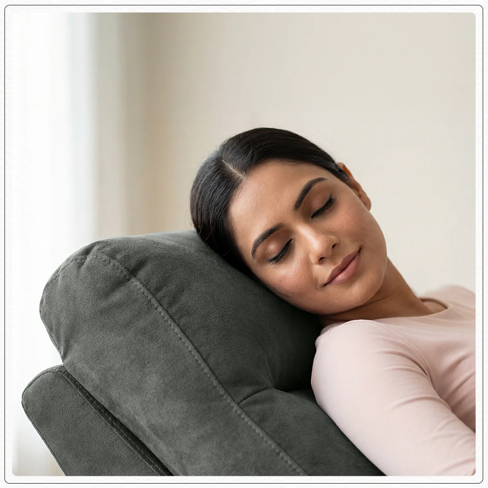Verve mov.E Grey Fabric 2 Seater Sofa - Image 7