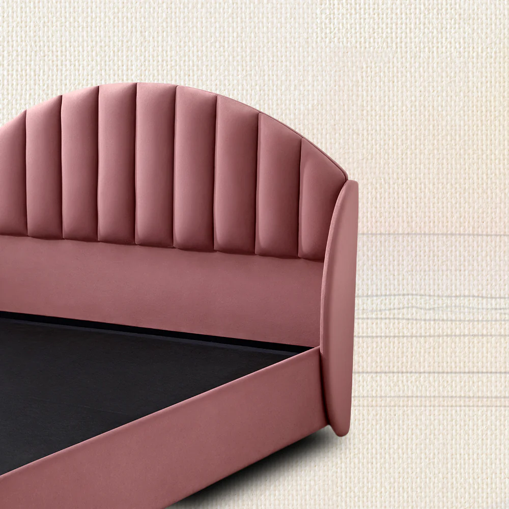 Wave Plus Adjustable Bed Celeste Upholstered Bed (Pink)+ Wave Kinect Propel Mattress 8"(20.3cm) - Image 6