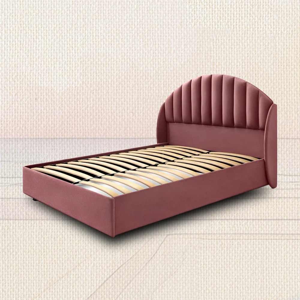 Wave Plus Adjustable Bed Celeste Upholstered Bed (Pink)+ Wave Kinect Propel Mattress 8"(20.3cm) - Image 9