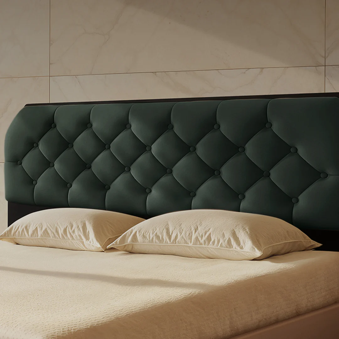 Wave Plus Adjustable Bed Serene Upholstered Bed (Green)+ Wave Kinect Reva Mattress 8"(20.3cm) - Image 9