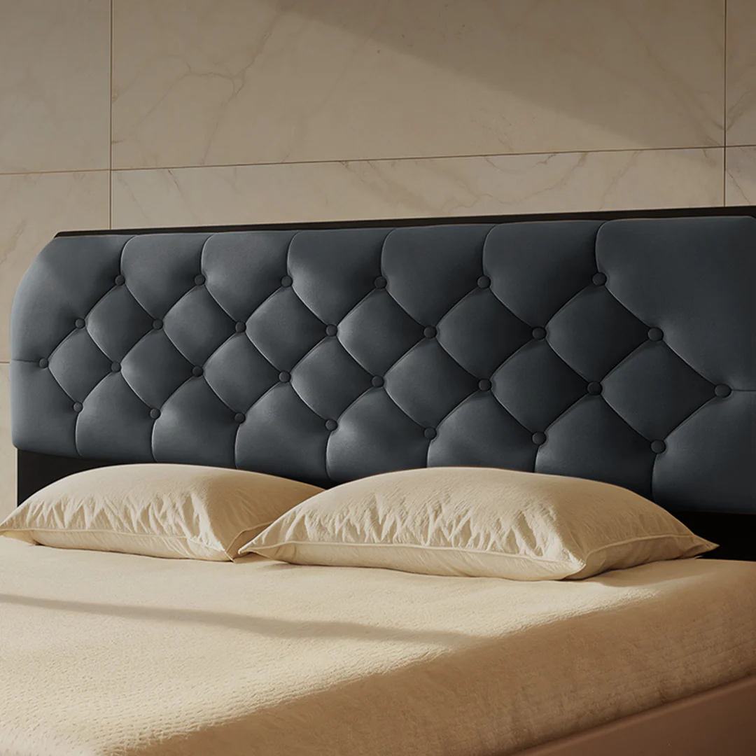 Wave Plus Adjustable Bed Serene Upholstered Bed (Grey)+ Wave Kinect Propel Mattress 8"(20.3cm) - Image 6