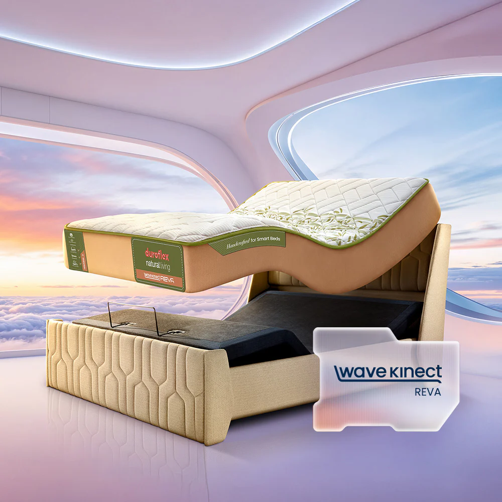 Wave Plus Adjustable Bed with Wave Kinect Reva Mattress - Image 2