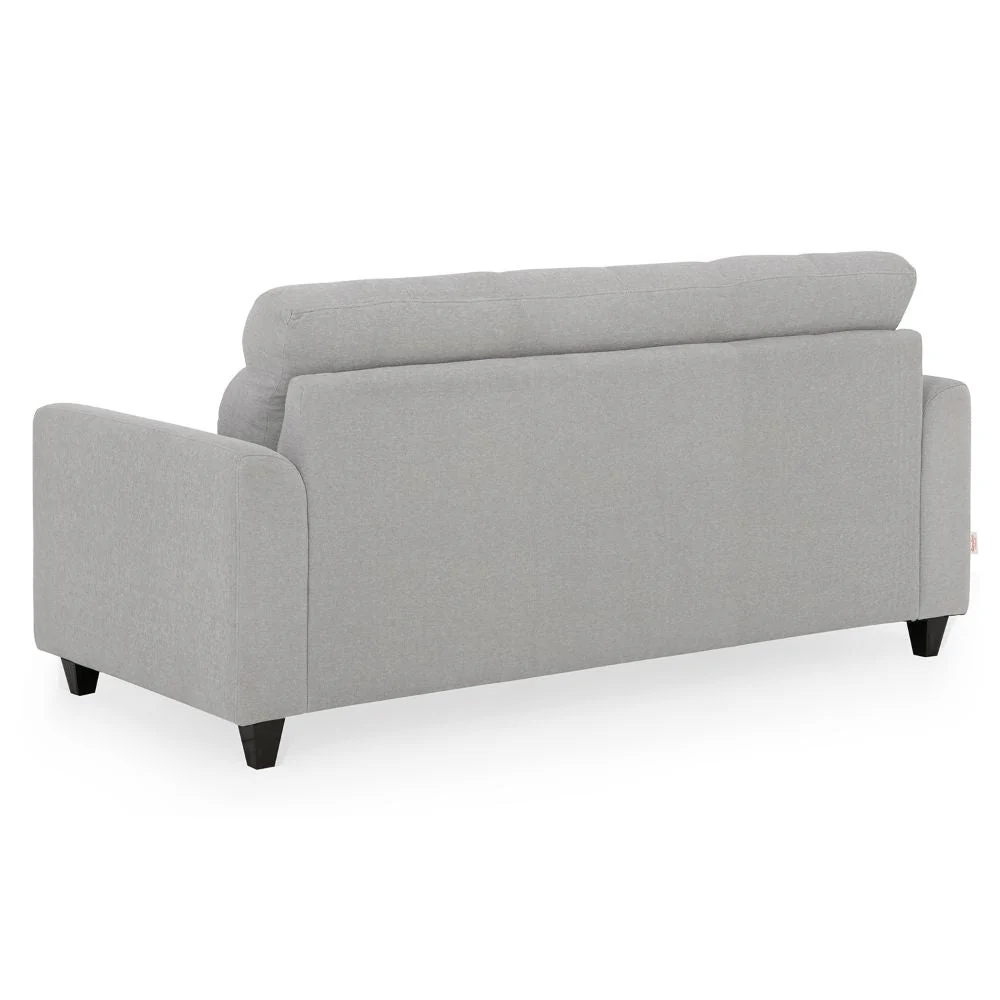 Zivo Plus Cloudy Gray Fabric Sofa Set 3 Seater Sofa - Image 10